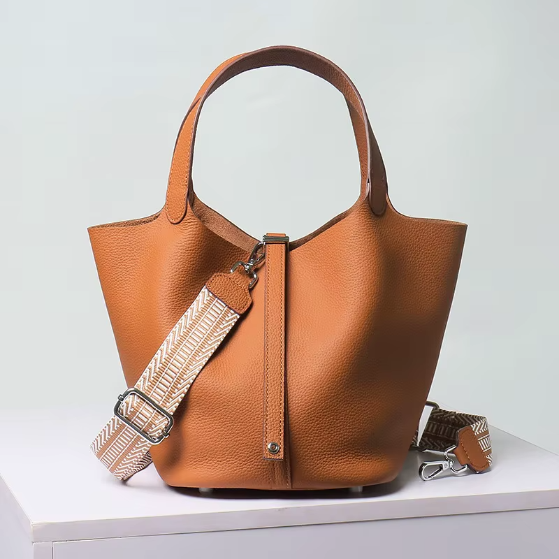 Women’s Elenora Textured Sheepskin Leather Handbag