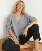 Women’s Premium Cashmere Knit Cardigan