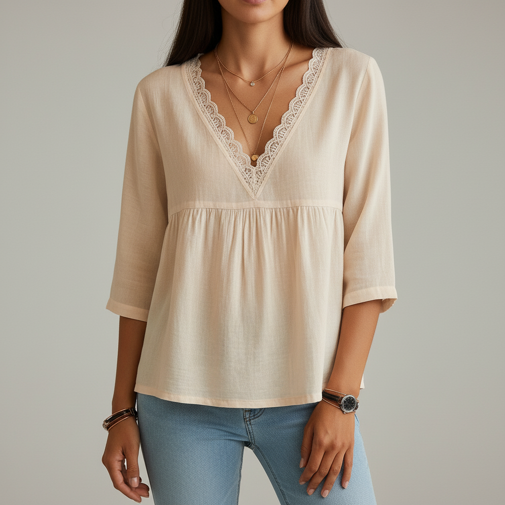 Nadine Elegant Flow Blouse