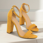 Luxe Gladiator Block Heels