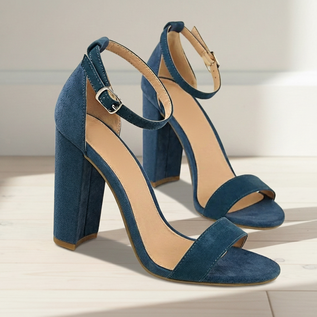 Luxe Gladiator Block Heels