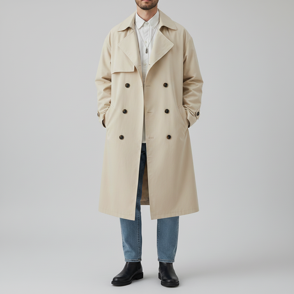 Nomad Belted Trench Coat