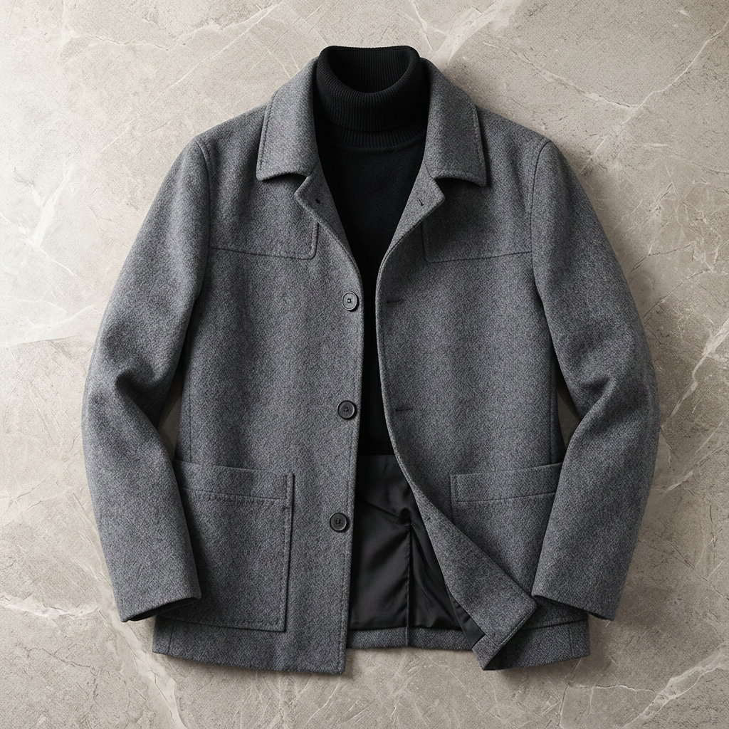 Eaton Wool Blend Short Coat