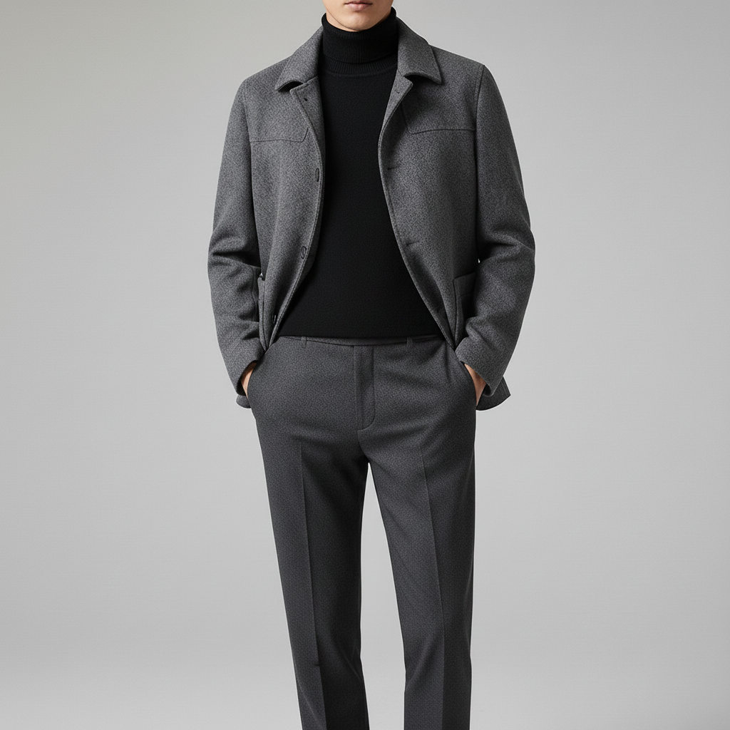 Eaton Wool Blend Short Coat