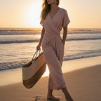 Ella Wrapover Two Piece Trouser Suit