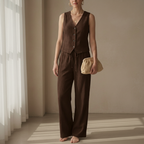 Ameilia Two Piece Tank Top And Trouser Set