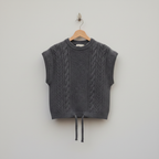 Riley Oversized Chunky Cable Knit Top