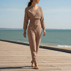 Tia-Rose Two Piece Trouser Set