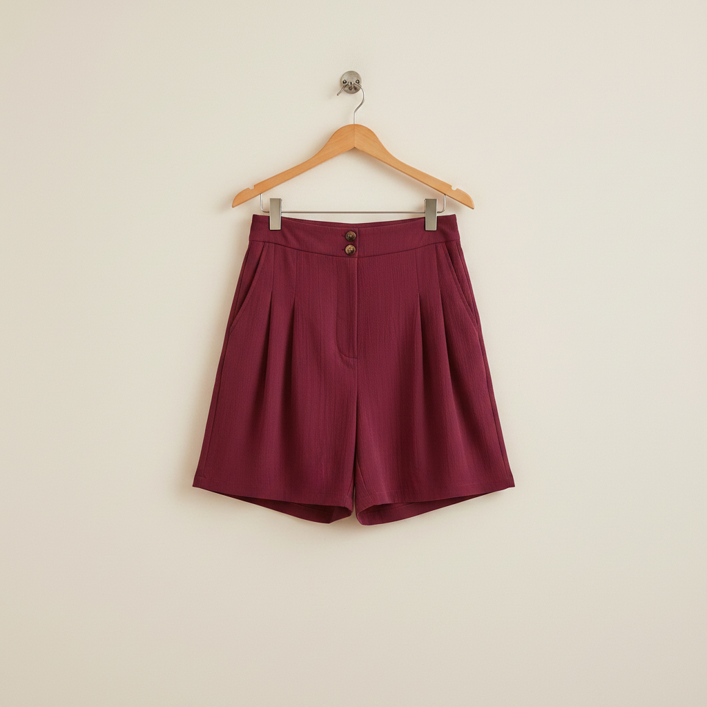 Vittoria Double Buttoned City Shorts