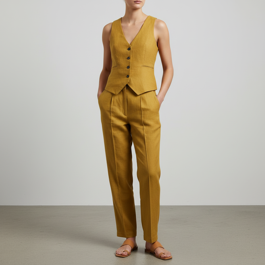 The Ellie-Mae Chic Waistcoat And Pants Set