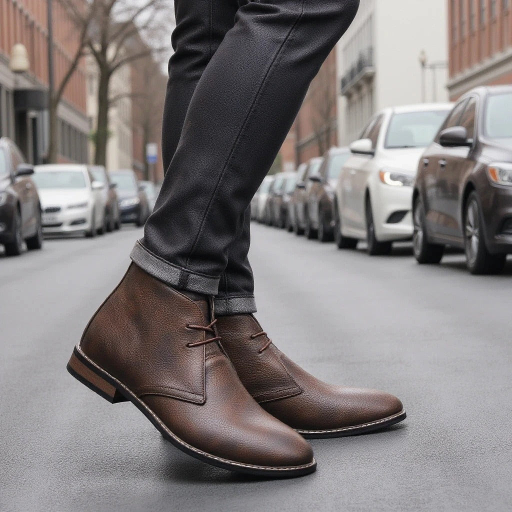 Claybourne Leather Chukka Boots