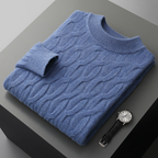 Men’s Cashmere Polo Knit Sweater