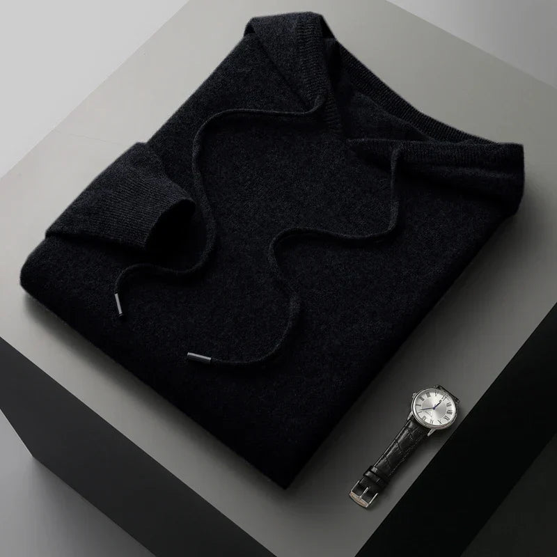 Men’s Classic Cashmere Pullover Hoodie