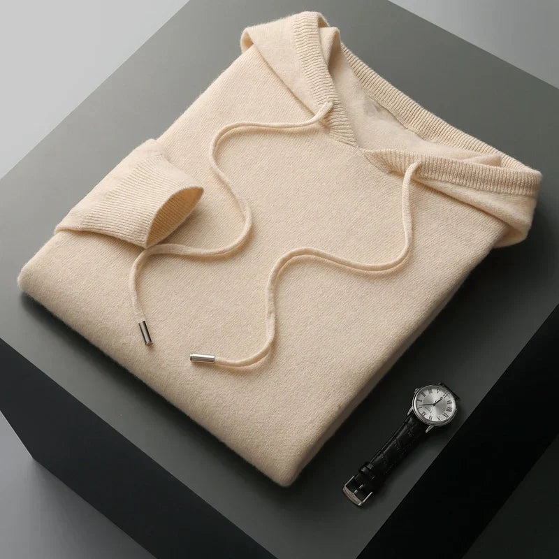 Men’s Classic Cashmere Pullover Hoodie