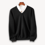 Men’s Premium Cashmere V-Neck Sweater