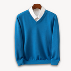 Men’s Premium Cashmere V-Neck Sweater