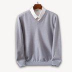 Men’s Premium Cashmere V-Neck Sweater