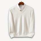 Men’s Premium Cashmere V-Neck Sweater