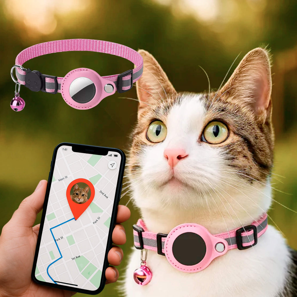 NaviPaw Reflective GPS Cat Collar
