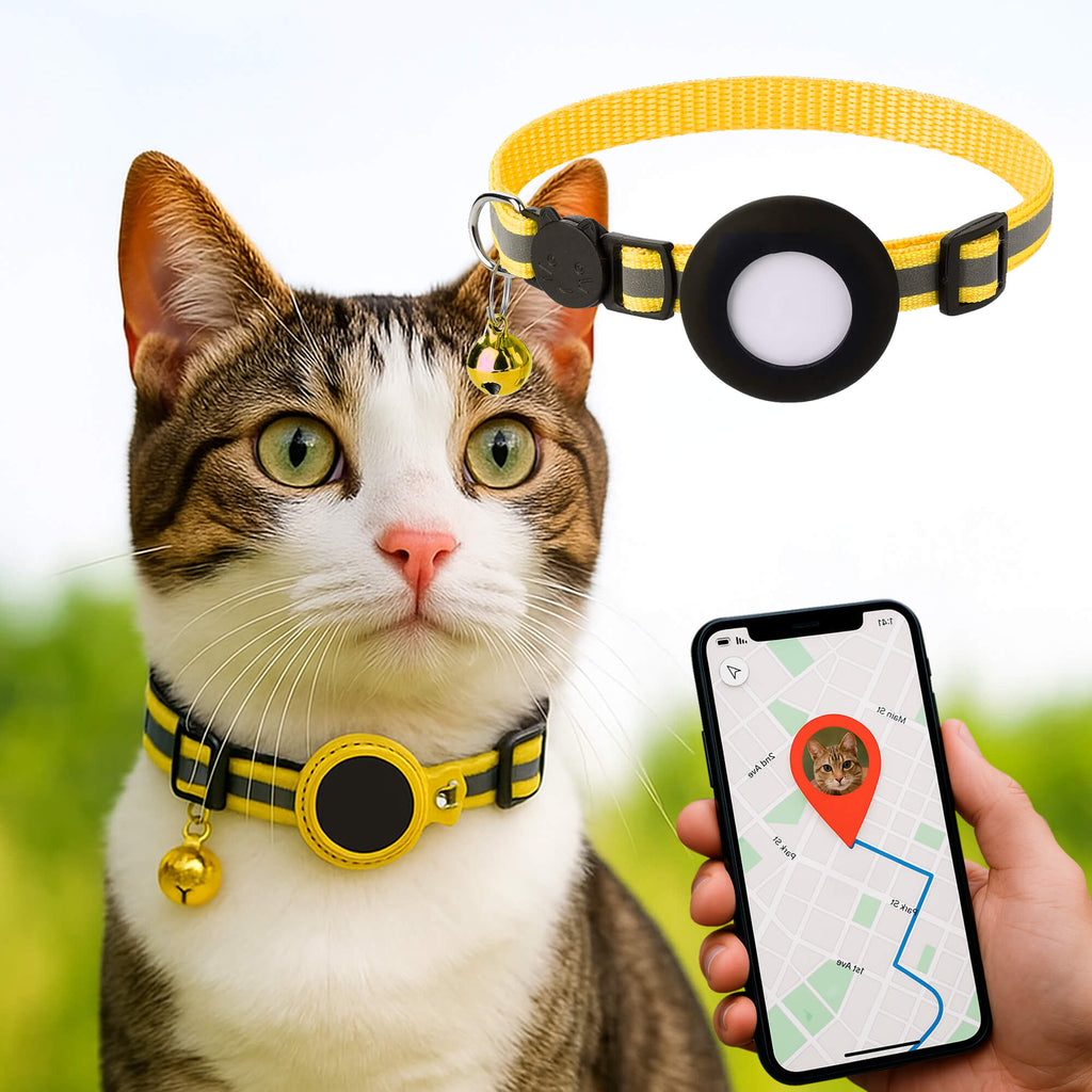 NaviPaw Reflective GPS Cat Collar
